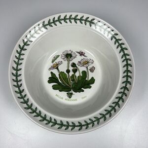 PORTMEIRION Botanic Garden Soup Cereal 6.5” Bowl Bellis Perennis Daisy